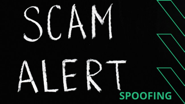 Spoofing scam alerta ABCR 1